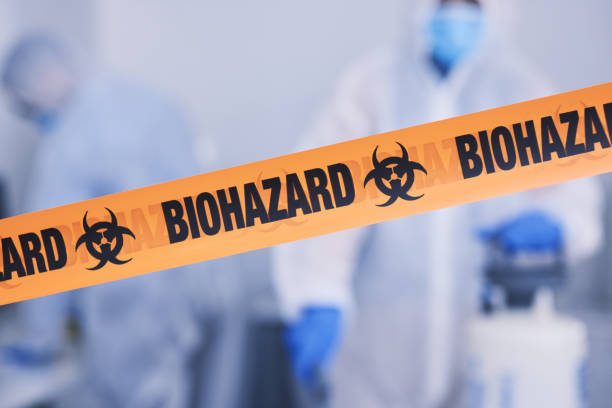Professional Blood Cleanup technician working in Essex, MD